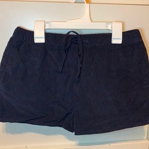 Forever 21 navy blue corduroy shorts
